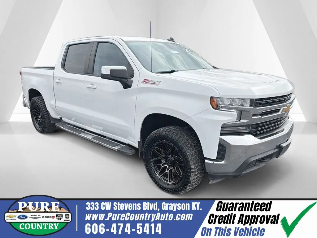 White 2021 Chevrolet Silverado 1500 LT for sale in Grayson, KY