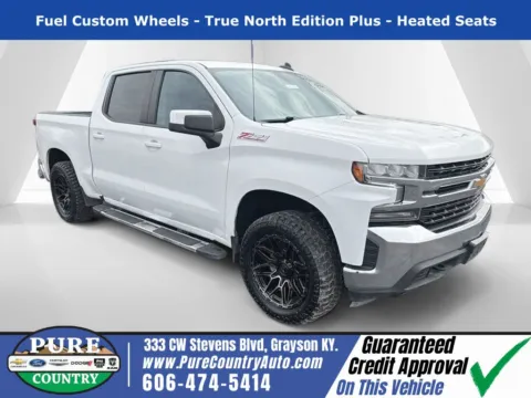 White 2021 Chevrolet Silverado 1500 LT for sale in Grayson, KY