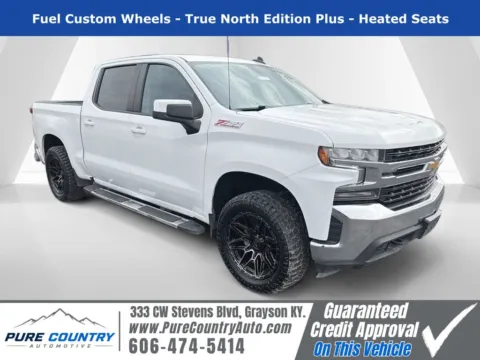 White 2021 Chevrolet Silverado 1500 LT for sale in Grayson, KY