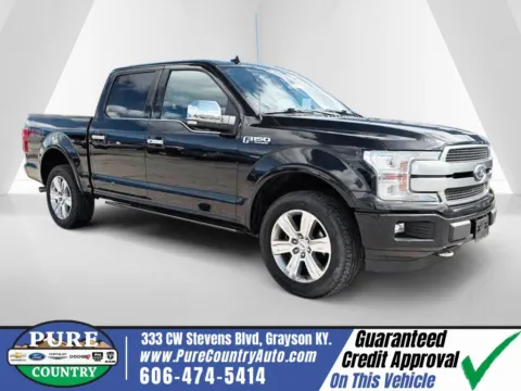 Blue 2019 Ford F-150 Platinum for sale in Grayson, KY