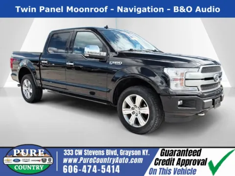 Blue 2019 Ford F-150 Platinum for sale in Grayson, KY