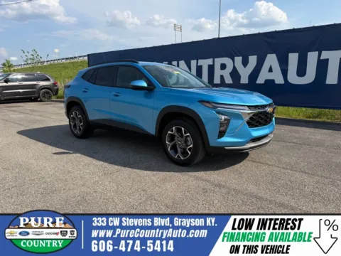 Blue 2026 Chevrolet Trax LT for sale in Grayson, KY