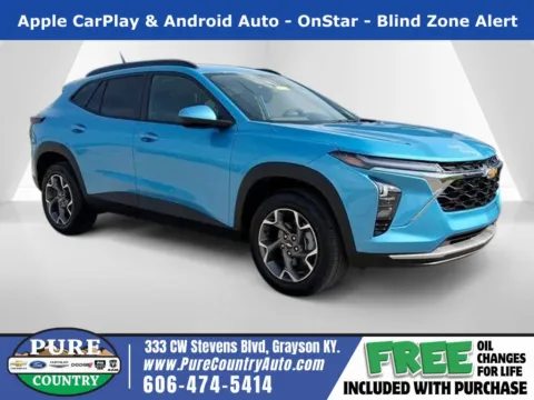 Blue 2026 Chevrolet Trax LT for sale in Grayson, KY