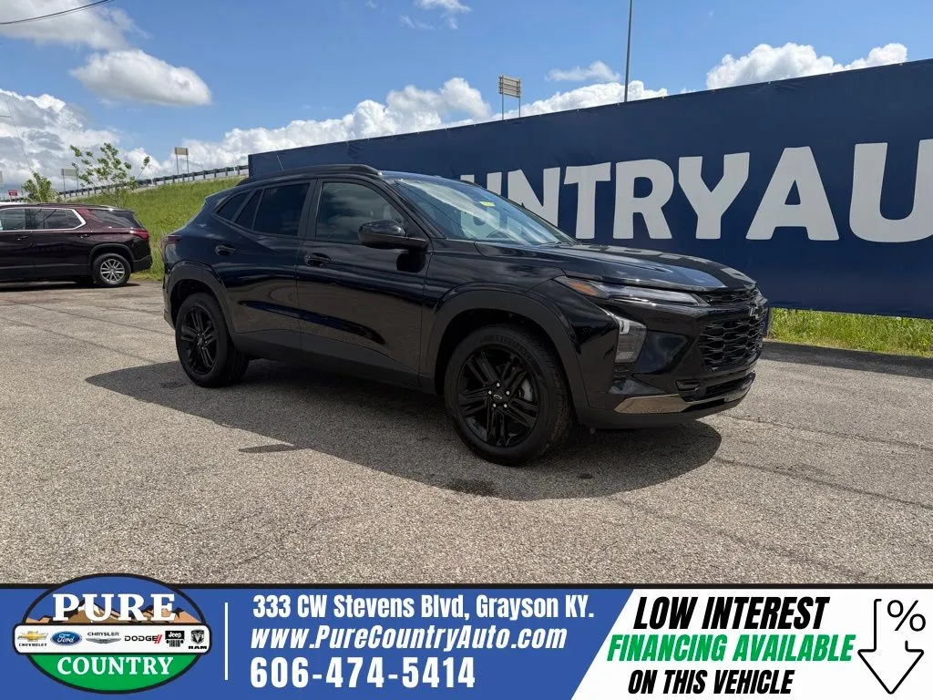 Black 2026 Chevrolet Trax ACTIV for sale in Grayson, KY