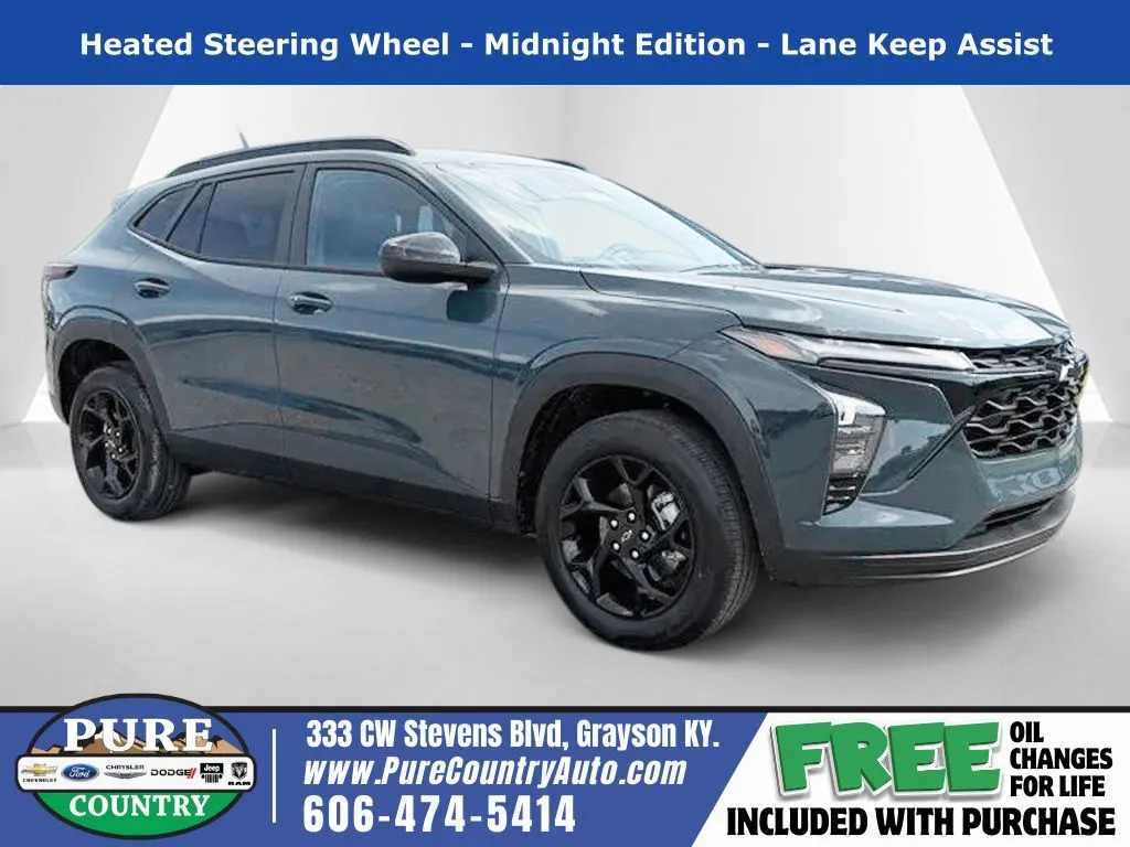 Gray 2026 Chevrolet Trax LT for sale in Grayson, KY
