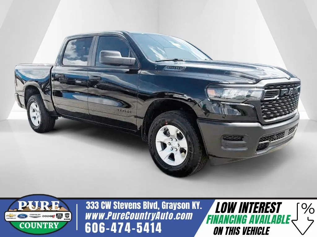 Black 2026 Ram 1500 Tradesman for sale in Grayson, KY