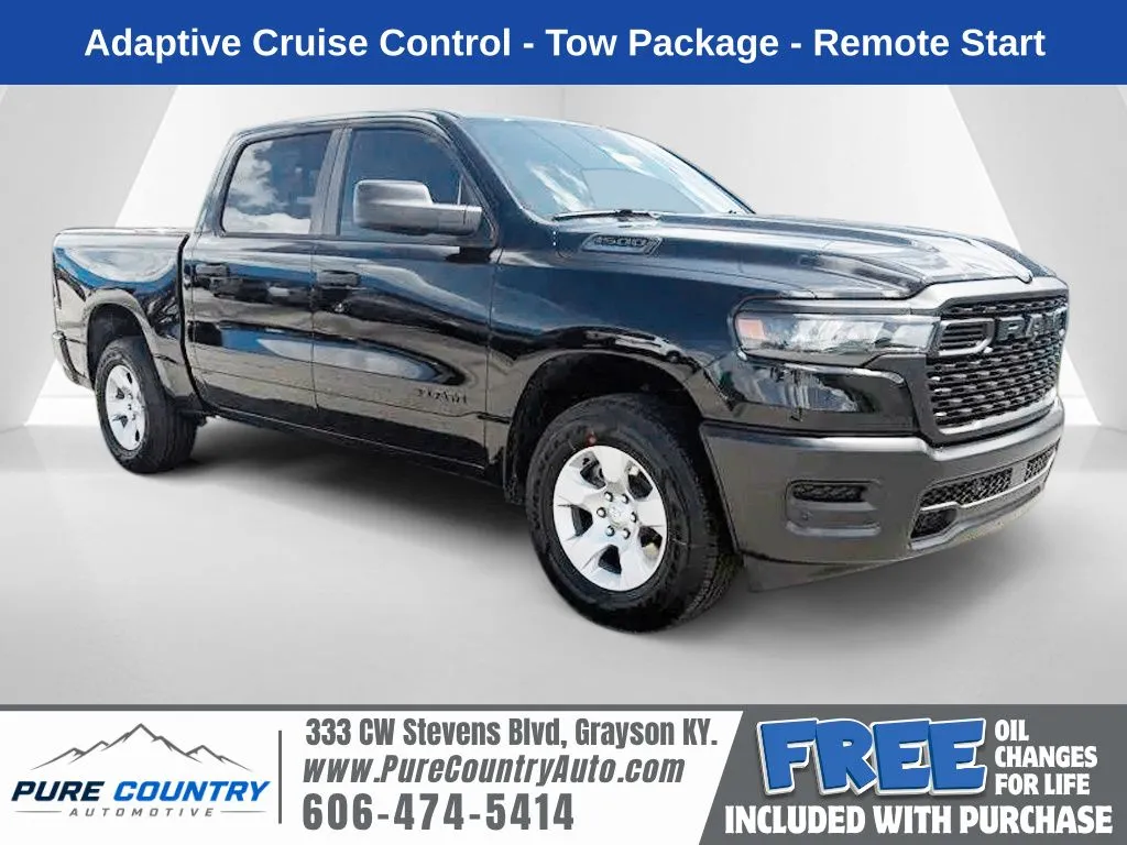Black 2026 Ram 1500 Tradesman for sale in Grayson, KY