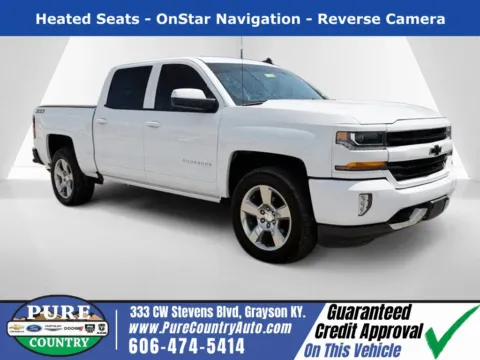 White 2018 Chevrolet Silverado 1500 LT for sale in Grayson, KY