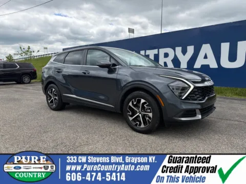 Gray 2024 Kia Sportage EX for sale in Grayson, KY