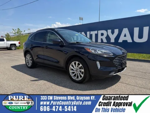 Blue 2021 Ford Escape Titanium for sale in Grayson, KY
