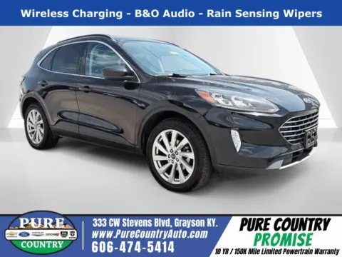 Blue 2021 Ford Escape Titanium for sale in Grayson, KY
