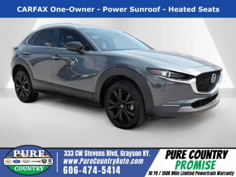 Gray 2023 Mazda CX-30 2.5 S Carbon Edition for sale in Grayson, KY