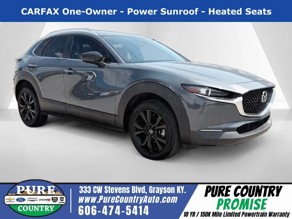 Gray 2023 Mazda CX-30 2.5 S Carbon Edition for sale in Grayson, KY