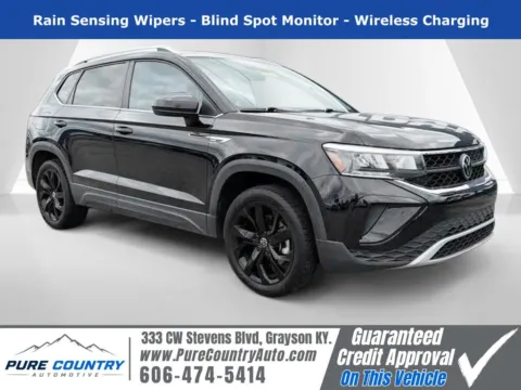 Black 2023 Volkswagen Taos 1.5T SE for sale in Grayson, KY