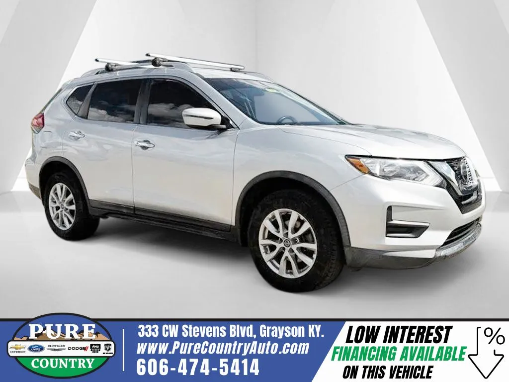 Used 2018 Nissan Rogue SV with VIN KNMAT2MV2JP582284 for sale in Grayson, KY