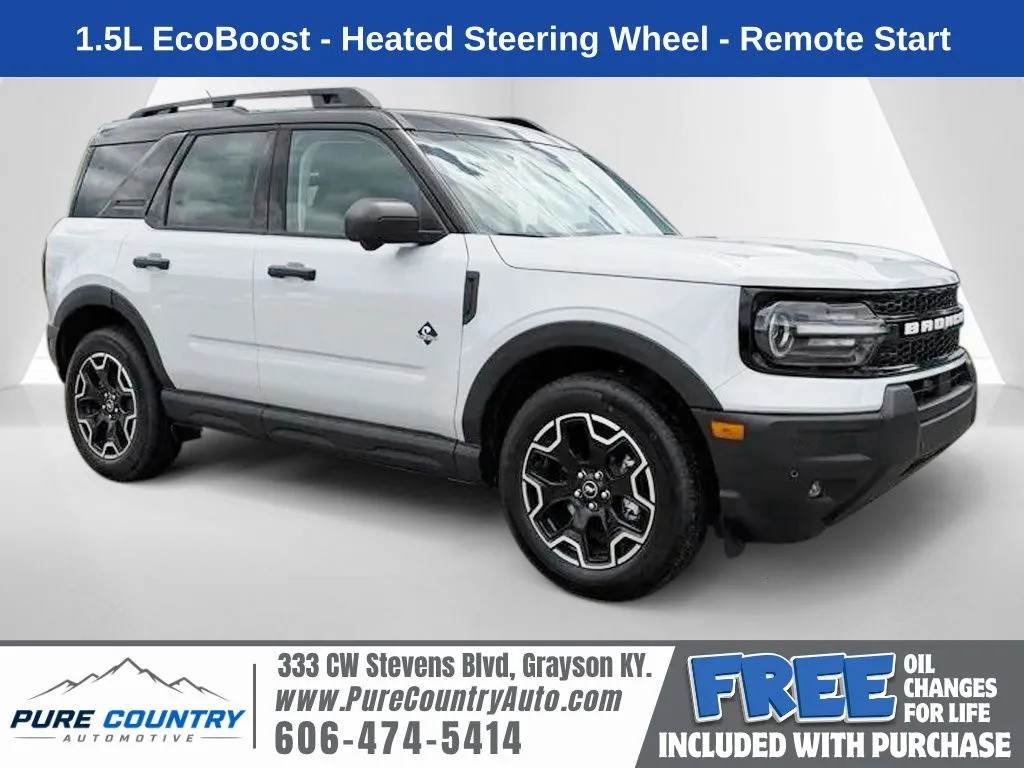 White 2026 Ford Bronco Sport Outer Banks for sale in Grayson, KY