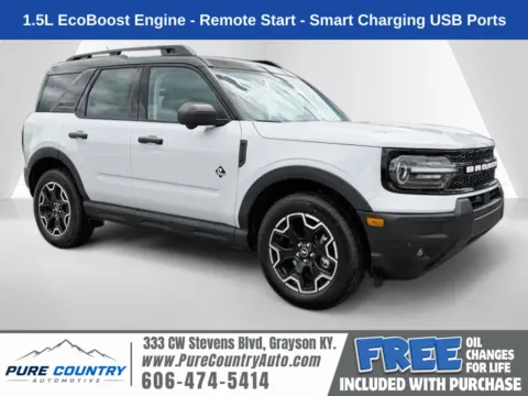 White 2026 Ford Bronco Sport Outer Banks for sale in Grayson, KY