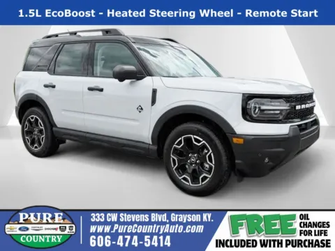 White 2026 Ford Bronco Sport Outer Banks for sale in Grayson, KY