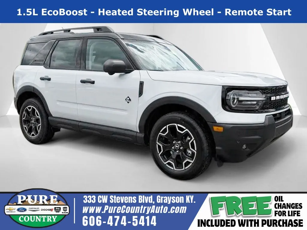 White 2026 Ford Bronco Sport Outer Banks for sale in Grayson, KY