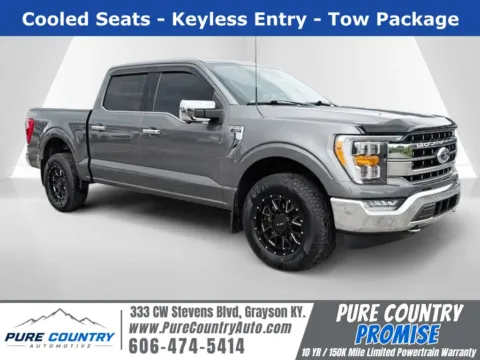Gray 2021 Ford F-150 Lariat for sale in Grayson, KY