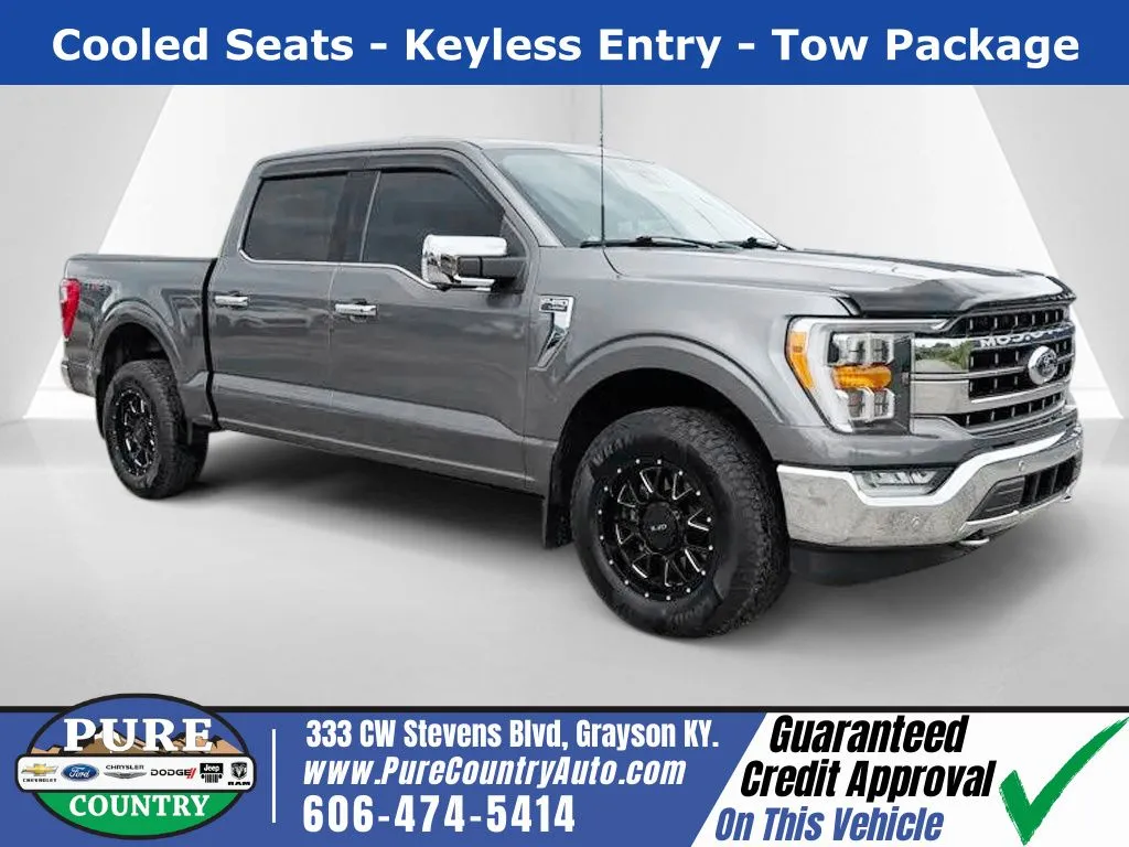 Gray 2021 Ford F-150 Lariat for sale in Grayson, KY