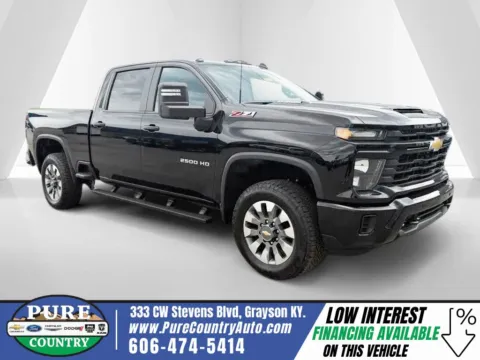 Black 2026 Chevrolet Silverado 2500HD Custom for sale in Grayson, KY