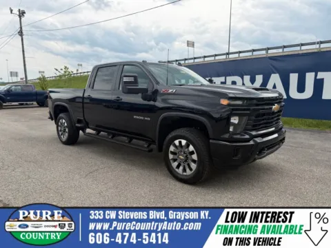 Black 2026 Chevrolet Silverado 2500HD Custom for sale in Grayson, KY