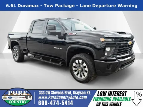 Black 2026 Chevrolet Silverado 2500HD Custom for sale in Grayson, KY