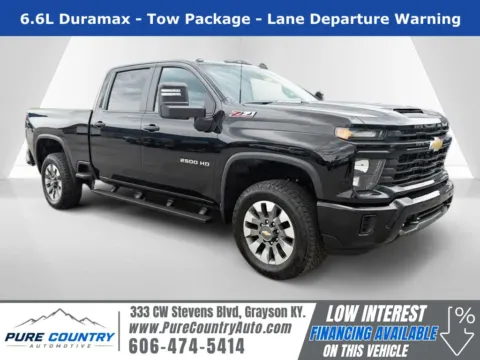 Black 2026 Chevrolet Silverado 2500HD Custom for sale in Grayson, KY