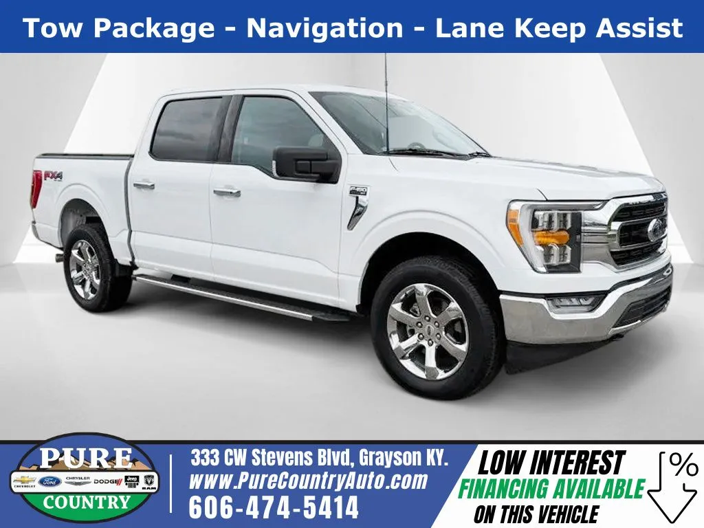 White 2022 Ford F-150 XLT for sale in Grayson, KY