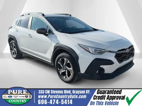 White 2024 Subaru Crosstrek Premium for sale in Grayson, KY