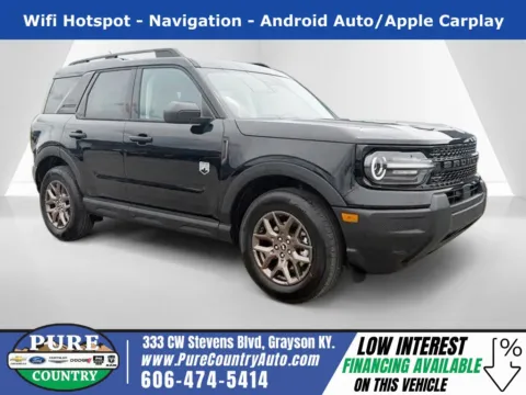 Black 2026 Ford Bronco Sport Big Bend for sale in Grayson, KY
