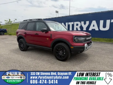 Red 2026 Ford Bronco Sport Badlands for sale in Grayson, KY
