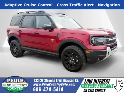 Red 2026 Ford Bronco Sport Badlands for sale in Grayson, KY