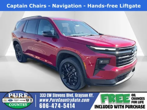 Red 2026 Chevrolet Traverse LT for sale in Grayson, KY