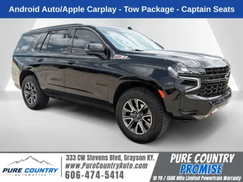 Black 2024 Chevrolet Tahoe Z71 for sale in Grayson, KY