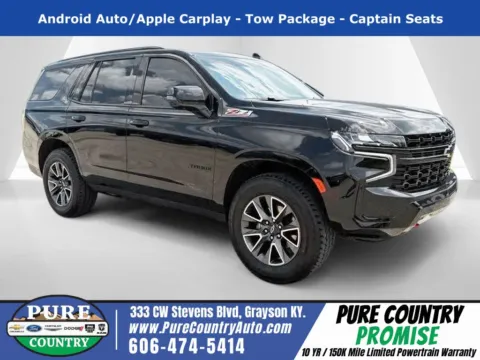 Black 2024 Chevrolet Tahoe Z71 for sale in Grayson, KY