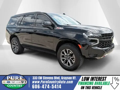 Black 2024 Chevrolet Tahoe Z71 for sale in Grayson, KY