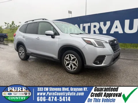 Silver 2024 Subaru Forester Premium for sale in Grayson, KY