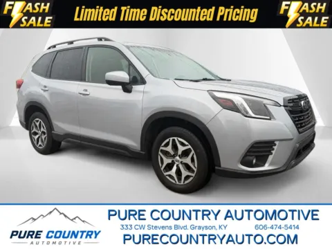 Silver 2024 Subaru Forester Premium for sale in Grayson, KY