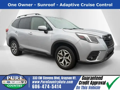 Silver 2024 Subaru Forester Premium for sale in Grayson, KY