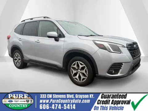 Silver 2024 Subaru Forester Premium for sale in Grayson, KY