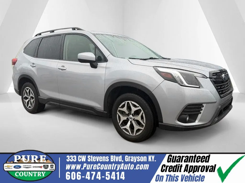 Silver 2024 Subaru Forester Premium for sale in Grayson, KY