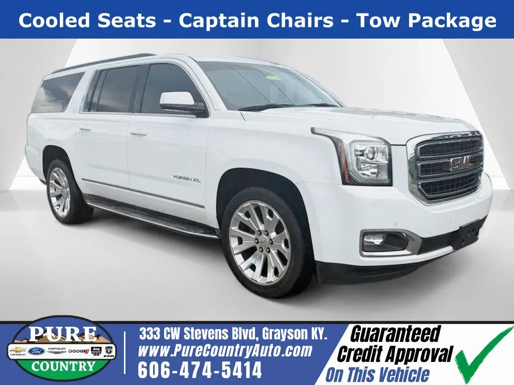 Used 2015 GMC Yukon XL SLT with VIN 1GKS2HKC8FR178854 for sale in Grayson, KY