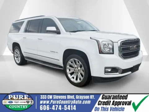 White 2015 GMC Yukon XL SLT 1500 for sale in Grayson, KY