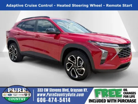 Red 2026 Chevrolet Trax 2RS for sale in Grayson, KY