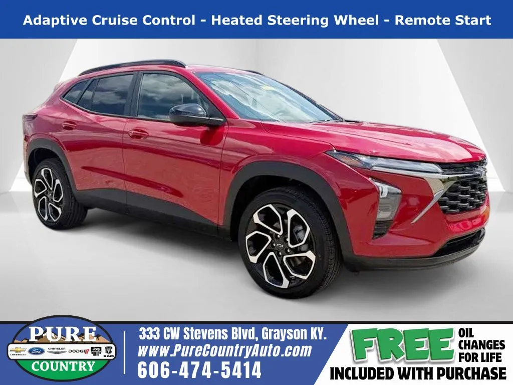 Red 2026 Chevrolet Trax 2RS for sale in Grayson, KY