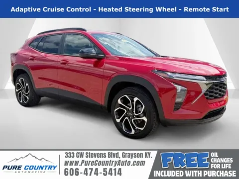 Red 2026 Chevrolet Trax 2RS for sale in Grayson, KY