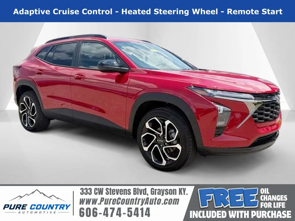 Red 2026 Chevrolet Trax 2RS for sale in Grayson, KY
