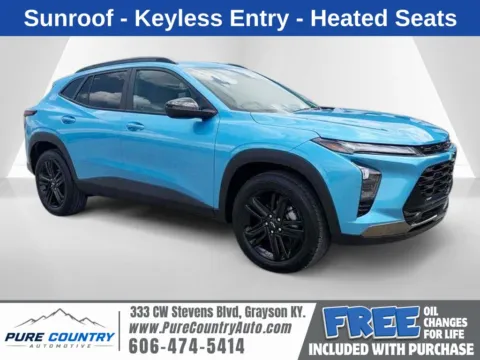 Blue 2026 Chevrolet Trax ACTIV for sale in Grayson, KY